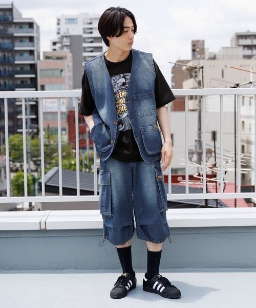 PAGEBOY ページボーイ PBLIM ハーフデニムパンツ　デニム PBLIM】ハーフデニムパンツ | [公式]ページボーイ(PAGEBOY)通販