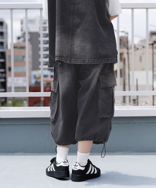 PAGEBOY ページボーイ PBLIM ハーフデニムパンツ　デニム ヴィンテージハーフデニムパンツ | [公式]ページボーイ(PAGEBOY)通販