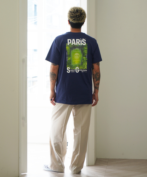 NIKE（ナイキ）の「【NIKE / ナイキ】PSG M NK PHOTO TEE FV8920- 410（Tシャツ/カットソー・メンズ・ネイビー・XX-LARGE/X-LARGE/LARGE/MEDIUM/SMALL）」の12枚目の写真