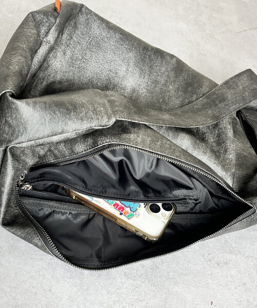 CPCM（シーピーシーエム）の「ヴィンテージライクレザーショルダー（ショルダーバッグ・メンズ・ブラック/アイボリー/ブラウン・FREE）」の11枚目の写真