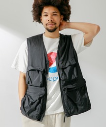 URBAN RESEARCH Sonny Label | ナイロンマルチポケットジップベスト(ベスト)