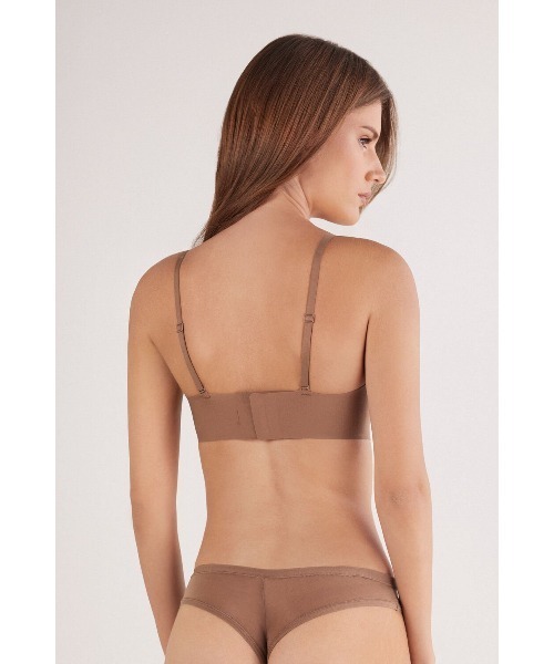 マイクロファイバー Laila ブラトップ【ノンワイヤー・蒸れにくい