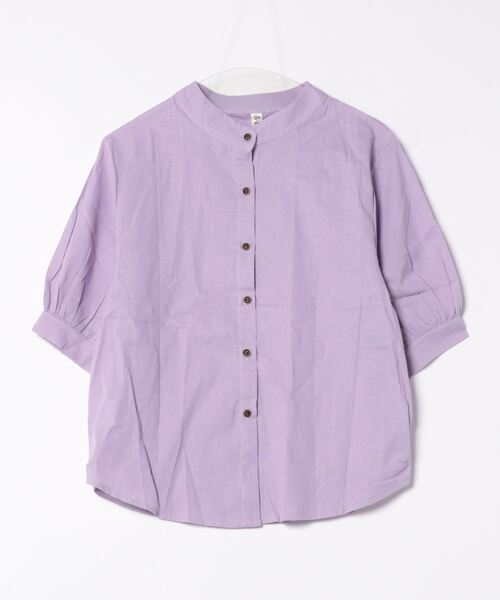 STYLEBLOCK（スタイルブロック）の「パフスリーブブラウス（シャツ/ブラウス・レディース・イエロー/レッド/ホワイト/ブルー/ブラック/パープル・2XL/M）」の5枚目の写真