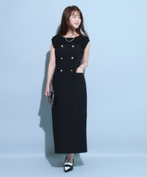 JUSGLITTY（ジャスグリッティー）の「テーラリングキャミワンピース