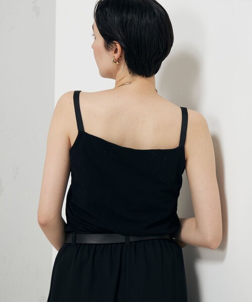 セール】サテン×ベア天2WAYキャミソール（タンクトップ）｜NOLLEY'S