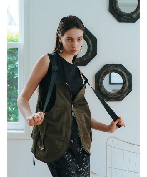 セール】2wayバッグチェンジジレ（ベスト）｜Editt by YECCA VECCA