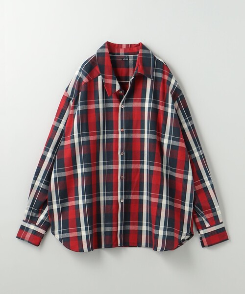 les six 25ss chaosドッキングシャツ LES SIX シャツ les six 25ss chaosドッキングシャツ les six 25ss