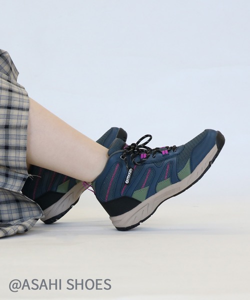 OUTDOOR PRODUCTS / アウトドアプロダクツ 防水設計 ミッドカット スニーカー (ODP 711WS)（スニーカー）｜OUTDOOR PRODUCTS（アウトドアプロダクツ）