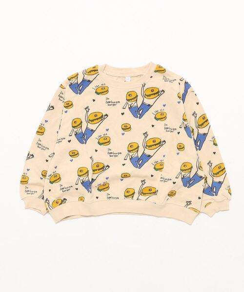 HOGAN RANCH WEAR（ホーガンランチウエア）の「ソウガラトレーナー（スウェット・キッズ・オフホワイト/ブラック/グリーン/チャコール/イエロー/アイボリー/レッド/オレンジ・150/140/130/120/110/100/95/90/80）」の10枚目の写真