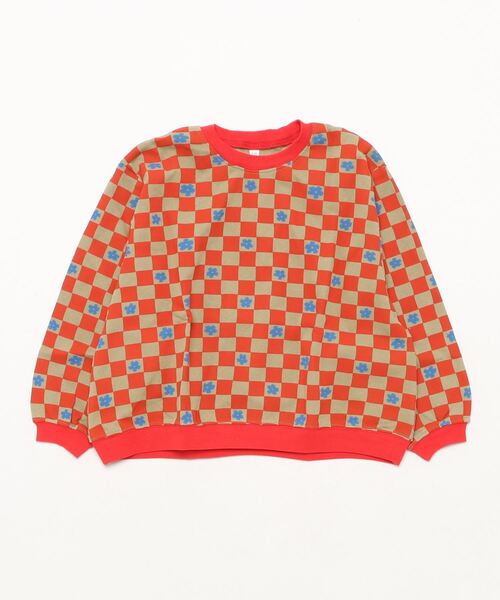 HOGAN RANCH WEAR（ホーガンランチウエア）の「ソウガラトレーナー（スウェット・キッズ・オフホワイト/ブラック/グリーン/チャコール/イエロー/アイボリー/レッド/オレンジ・150/140/130/120/110/100/95/90/80）」の9枚目の写真