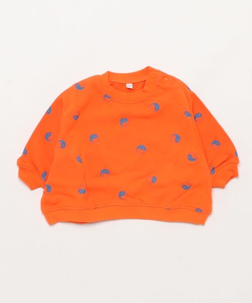 HOGAN RANCH WEAR（ホーガンランチウエア）の「ソウガラトレーナー（スウェット・キッズ・オフホワイト/ブラック/グリーン/チャコール/イエロー/アイボリー/レッド/オレンジ・150/140/130/120/110/100/95/90/80）」の11枚目の写真