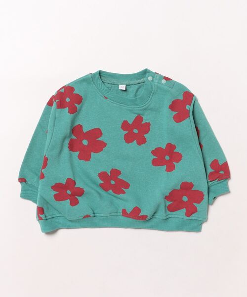 HOGAN RANCH WEAR（ホーガンランチウエア）の「ソウガラトレーナー（スウェット・キッズ・オフホワイト/ブラック/グリーン/チャコール/イエロー/アイボリー/レッド/オレンジ・150/140/130/120/110/100/95/90/80）」の13枚目の写真