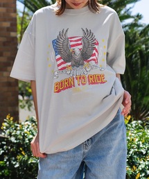 DESIGN TEE/ROIAL(ロイアル)スタンダードシルエット半袖プリントTシャツ