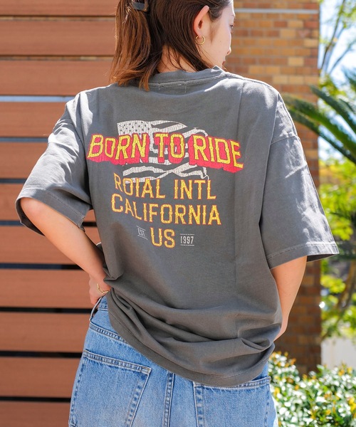 roial（ロイアル）の「DESIGN TEE/ROIAL(ロイアル)スタンダードシルエット半袖プリントTシャツ（Tシャツ/カットソー・メンズ・ネイビー/グレー/ブラック・MEDIUM/SMALL）」の8枚目の写真