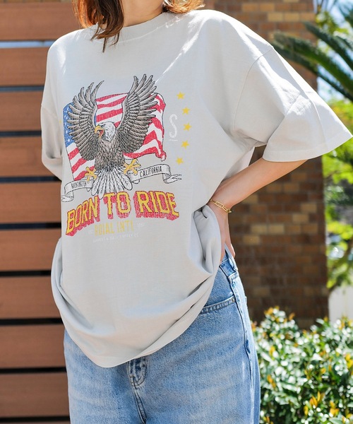 roial（ロイアル）の「DESIGN TEE/ROIAL(ロイアル)スタンダードシルエット半袖プリントTシャツ（Tシャツ/カットソー・メンズ・ネイビー/グレー/ブラック・MEDIUM/SMALL）」の16枚目の写真