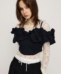 BALLON SLEEVE CAMI BUSTIER バルーン スリーブ キャミ ビスチェ