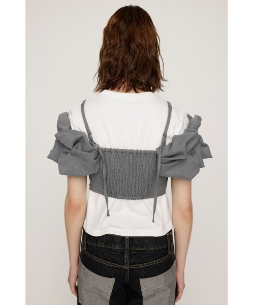 ohotoro Pattern Balloon Bustier バルーンビスチェ pattern balloon bustier | OHOTORO