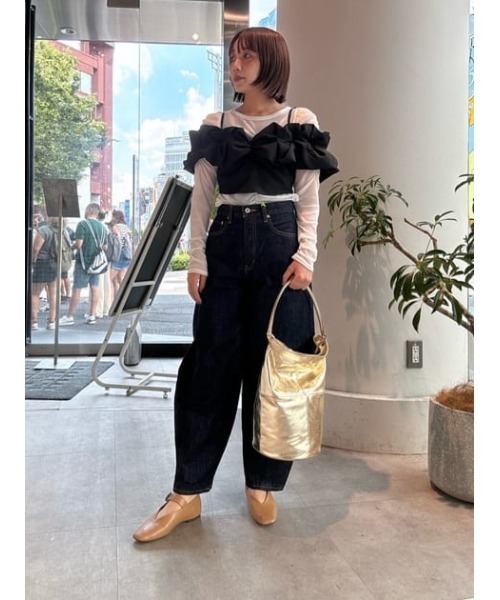 セール】BALLON SLEEVE CAMI BUSTIER バルーン スリーブ キャミ