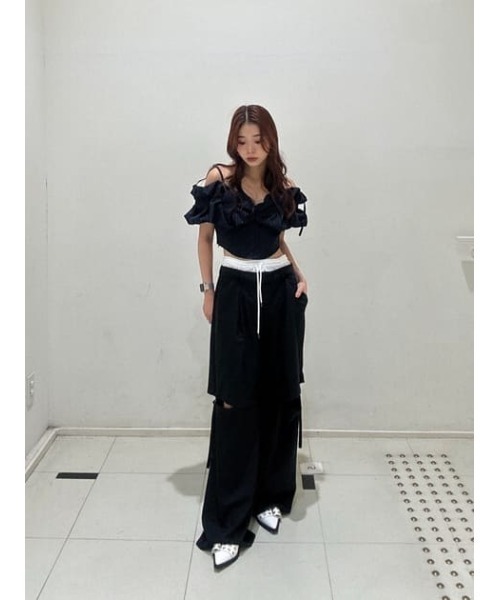 ohotoro Pattern Balloon Bustier バルーンビスチェ pattern balloon bustier | OHOTORO