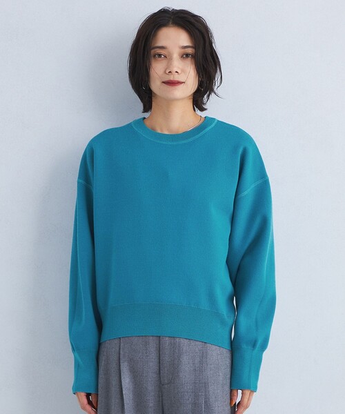 Mrs. GREEN APPLE クルーネックプルオーバー / グリーン GU公式 | ミニ