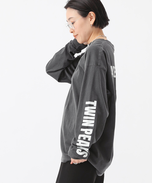 GOOD ROCK SPEED(グッドロックスピード)の「【GOOD ROCK SPEED/グッドロックスピード】別注arm print L/S T-sh(Tシャツ/カットソー・レディース・ホワイト/ブラック系その他・FREE)」の8枚目の写真