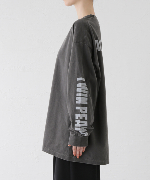 GOOD ROCK SPEED(グッドロックスピード)の「【GOOD ROCK SPEED/グッドロックスピード】別注arm print L/S T-sh(Tシャツ/カットソー・レディース・ホワイト/ブラック系その他・FREE)」の14枚目の写真