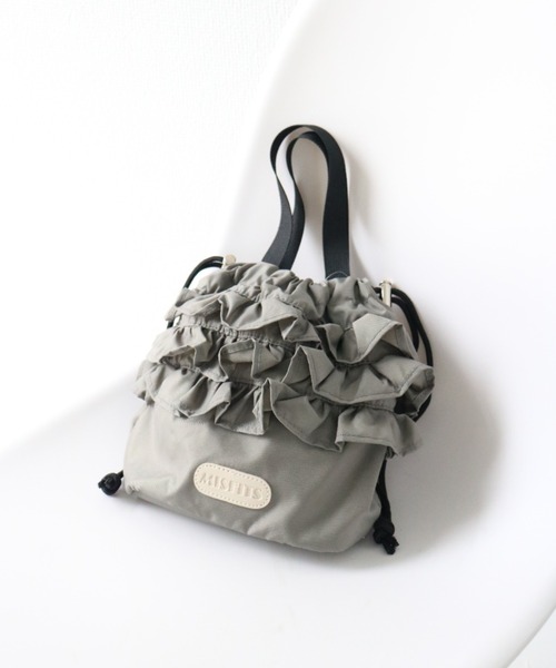 SPRUCE（スプルース）の「AT CREATION<SPRUCE/スプルス> MISFITS サンフラワー2WAYトート（トートバッグ・レディース・ブルー/カーキ/ブラック/グレー/グレイッシュベージュ・ONE SIZE）」の21枚目の写真