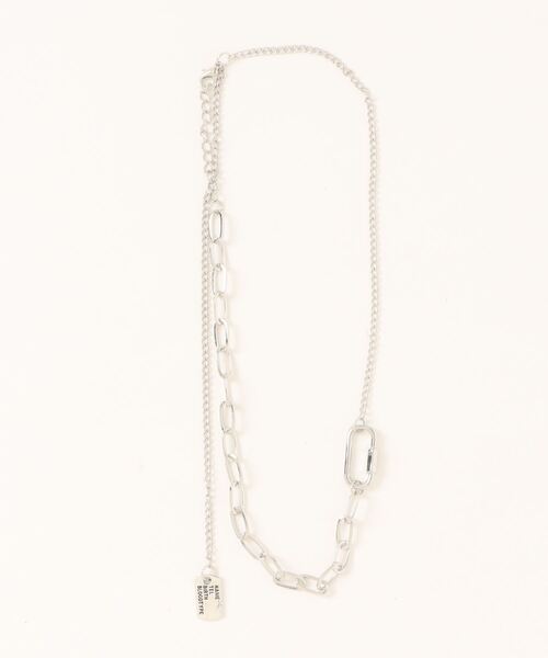 アクセサリー h. H.TOKYO × mimi /カラビナモチーフチェーンネックレス（ネックレス