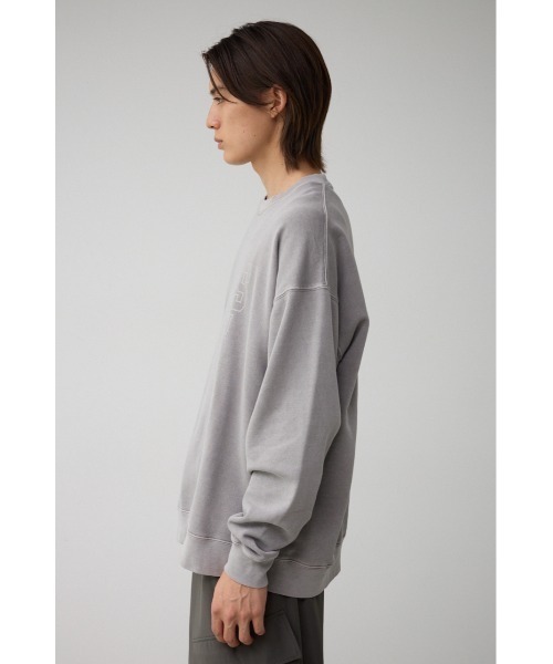 AZUL by moussy（アズールバイマウジー）の「ピグメントクルーネックスウェット（スウェット・メンズ・ネイビー系1/ライトブラック/ライトグレー・MEDIUM/LARGE）」の18枚目の写真