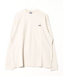 【別注】ニューバランス New Balance THE CITY シューパッチワッフルロングスリーブTシャツ 限定コラボ