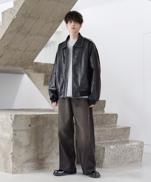 ASTRONOMY（アストロノミー）の「中綿入り ヴィンテージPU合皮ショート