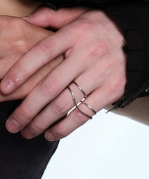 【silver925】Helix Wring/ ヘリックス ダブルリング