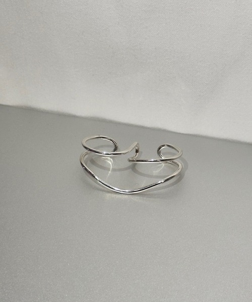 whoseA（フーシー）の「【silver925】Helix Wring/ ヘリックス ダブルリング（リング・レディース・シルバー・FREE/15号/9号）」の13枚目の写真