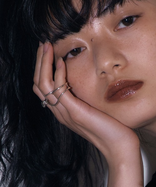 whoseA（フーシー）の「【silver925】Helix Wring/ ヘリックス ダブルリング（リング・レディース・シルバー・FREE/15号/9号）」の15枚目の写真