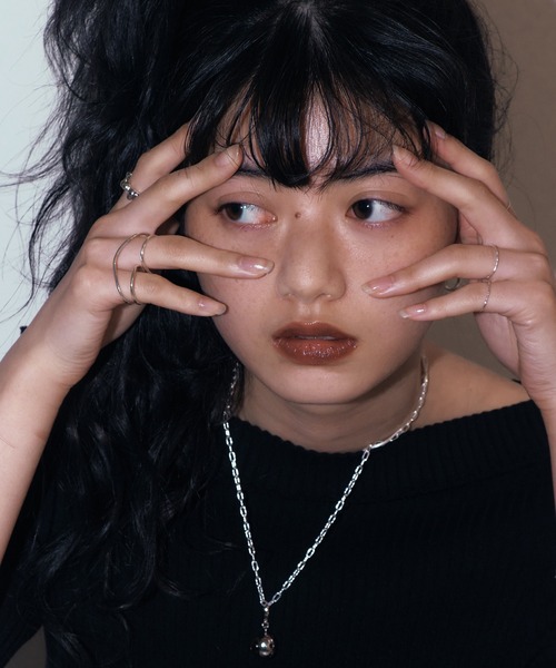 whoseA（フーシー）の「【silver925】Helix Wring/ ヘリックス ダブルリング（リング・レディース・シルバー・FREE/15号/9号）」の17枚目の写真