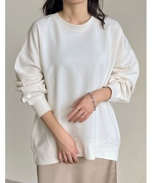 Re:EDIT | スムースダンボールステッチプルオーバー(スウェット)