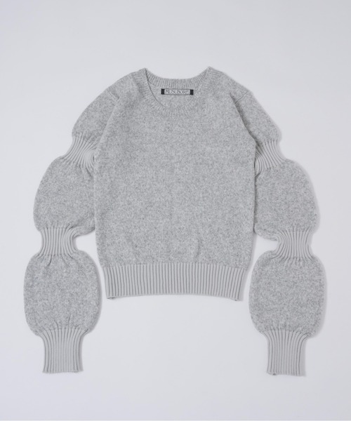 other - オブリ wool puff sleeve knit パフスリーブボーダーニット パフスリーブ ボーダーニット – 子育ての大変を解決する