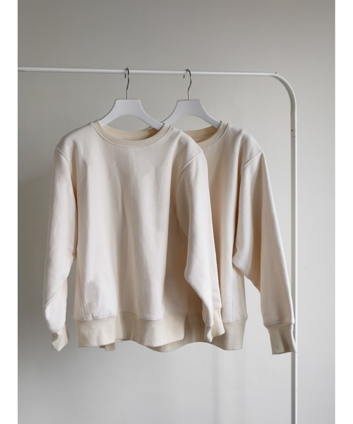 Katrin TOKYO（カトリーントーキョー）の「【yuzuki collaboration】oversize crewneck sweat（スウェット・レディース・アイボリー・FREE）」の5枚目の写真
