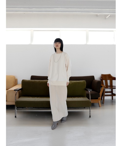 Katrin TOKYO（カトリーントーキョー）の「【yuzuki collaboration】oversize crewneck sweat（スウェット・レディース・アイボリー・FREE）」の15枚目の写真