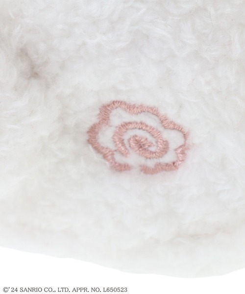 Maison de FLEUR（メゾンドフルール）の「はなまるおばけ コインケース（コインケース・レディース・ホワイト・FREE）」の8枚目の写真