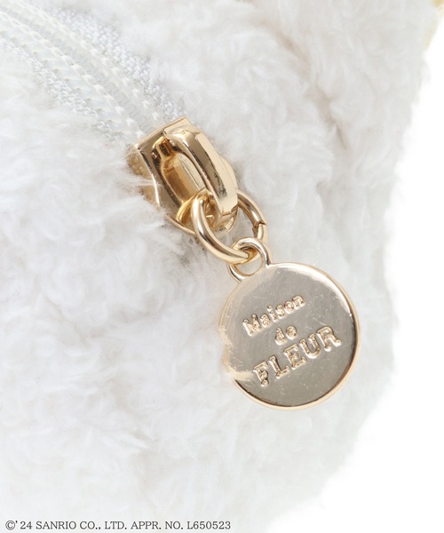 Maison de FLEUR（メゾンドフルール）の「はなまるおばけ コインケース（コインケース・レディース・ホワイト・FREE）」の10枚目の写真