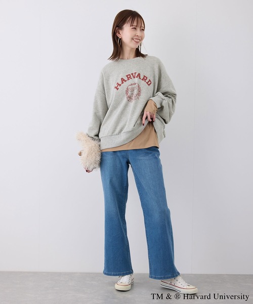 ROPE' PICNIC(ロペピクニック)の「YALE&HARVARD/プリントスウェット(スウェット・レディース・グレー/ネイビー・38)」の19枚目の写真