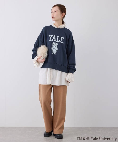 ROPE' PICNIC(ロペピクニック)の「YALE&HARVARD/プリントスウェット(スウェット・レディース・グレー/ネイビー・38)」の14枚目の写真