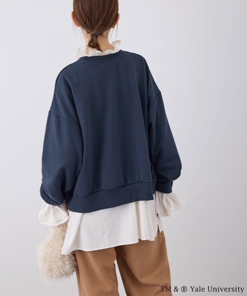 ROPE' PICNIC(ロペピクニック)の「YALE&HARVARD/プリントスウェット(スウェット・レディース・グレー/ネイビー・38)」の17枚目の写真