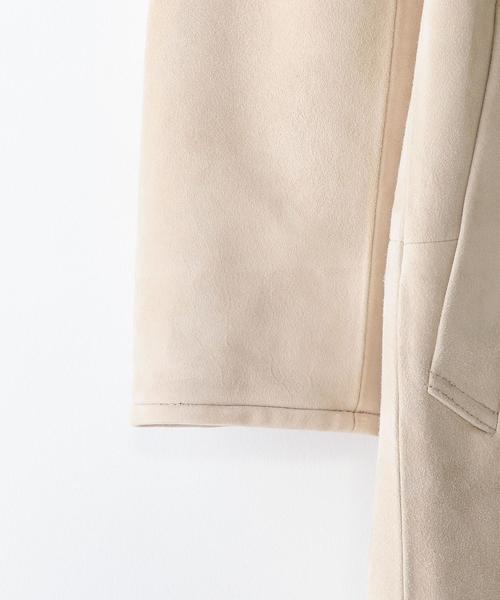 Steven Alan（スティーブンアラン）の「＜Steven Alan＞GOAT SUEDE GOWN/ｶﾞｳﾝ◆（その他アウター・レディース・オフホワイト/ブラウン・MEDIUM/SMALL）」の10枚目の写真