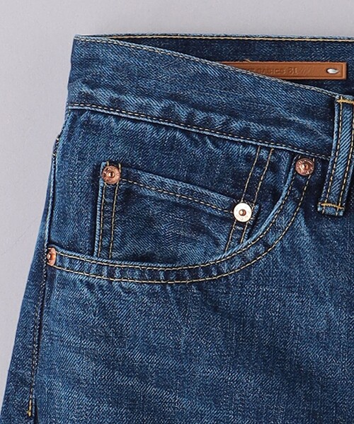 Scye(サイ)の「<Scye> Selvedge Used Wash Straight Leg Jeans/セルヴィッチ ユーズドウォッシュ ストレート ジーンズ(デニムパンツ・メンズ・ライトブルー・30inch/31inch/29inch)」の5枚目の写真