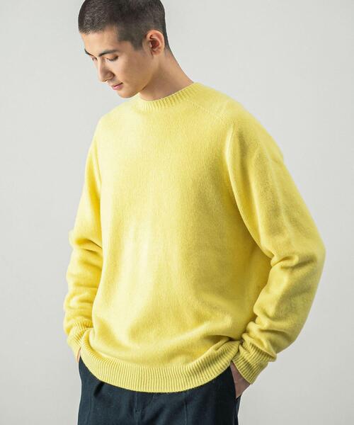 【新品未使用タグ付】Cashmere Seamless Knit URBAN RESEARCH（アーバンリサーチ）の「new basic WOOL CASHMERE