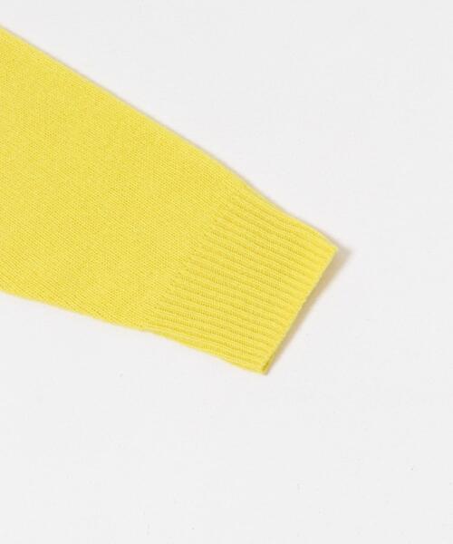 URBAN RESEARCH（アーバンリサーチ）の「new basic WOOL CASHMERE SEAMLESS KNIT（ニット/セーター・メンズ・ミント/イエロー/ライトグレー/ネイビー・LARGE/MEDIUM）」の9枚目の写真