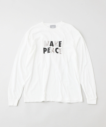【TODAY edition / トゥデイエディション】MAKE PEACE LS Tee