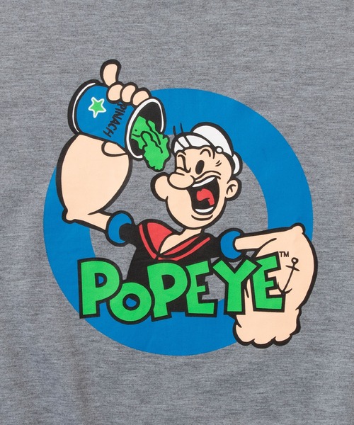 POPEYE / ポパイ 】キャラクタープリント オーバーサイズ 裏毛